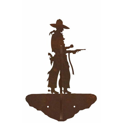 Pistol Cowboy Double Coat Hook