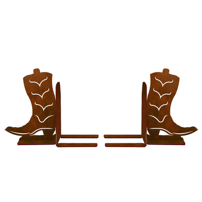 BE-5008 Cowboy Boot Book Ends