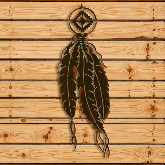 WA-3037 Feather #2 Wall Art - 30"