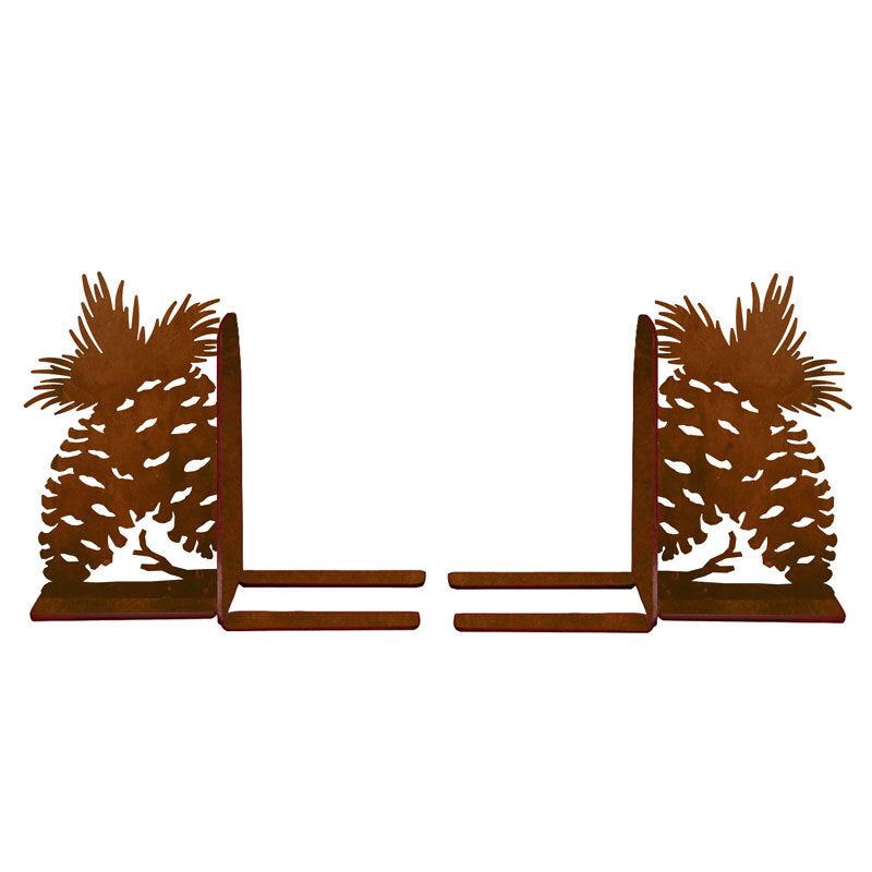BE-5028 Pine Cone Book Ends