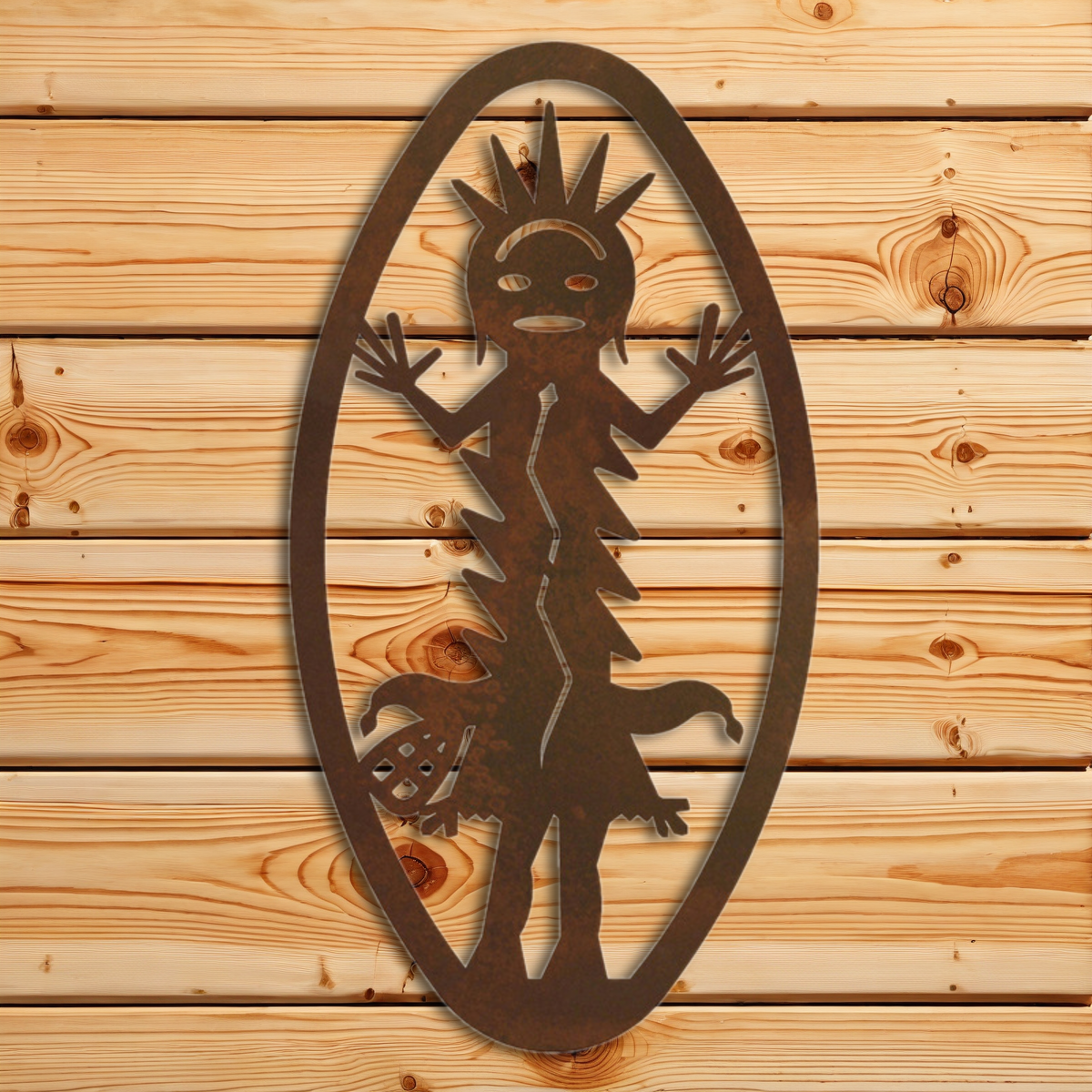 WA-72058 Kachina #1 Oval Wall Vertical