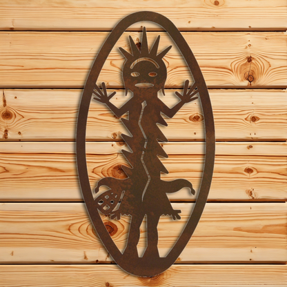 WA-72058 Kachina #1 Oval Wall Vertical