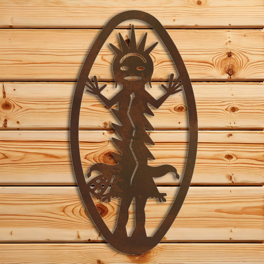 WA-72058 Kachina #1 Oval Wall Vertical