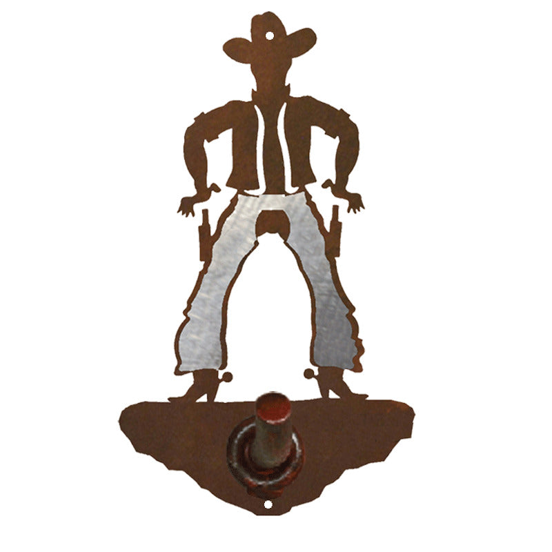 BA-8212 Cowboy Robe Hook Burnished