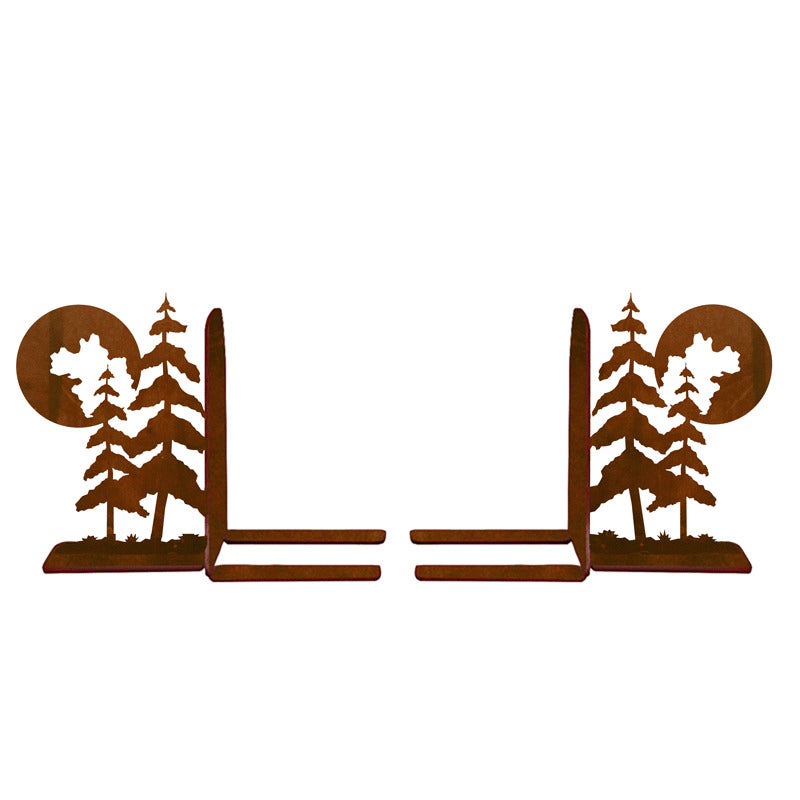 BE-5030 Pine Tree Book Ends