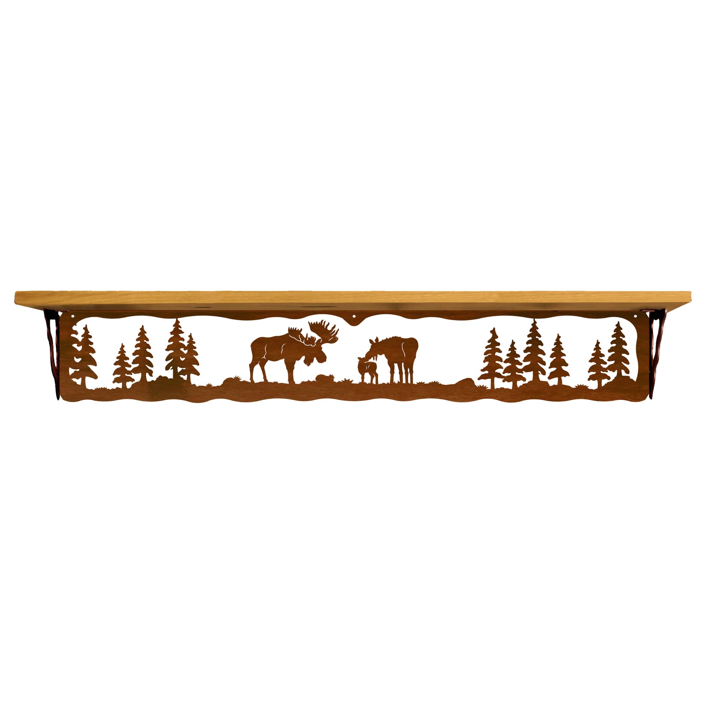 Moose Family 42" Shelf