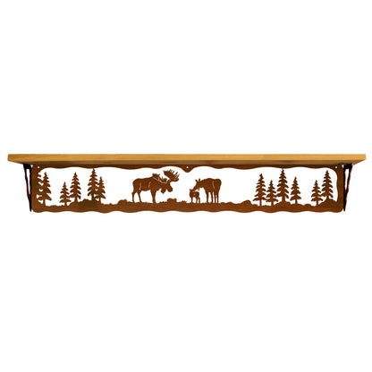 Moose Family 42" Shelf