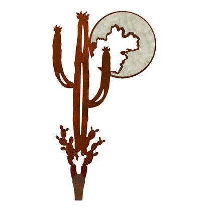 Desert Moon Large Single Coat Hook Burnished