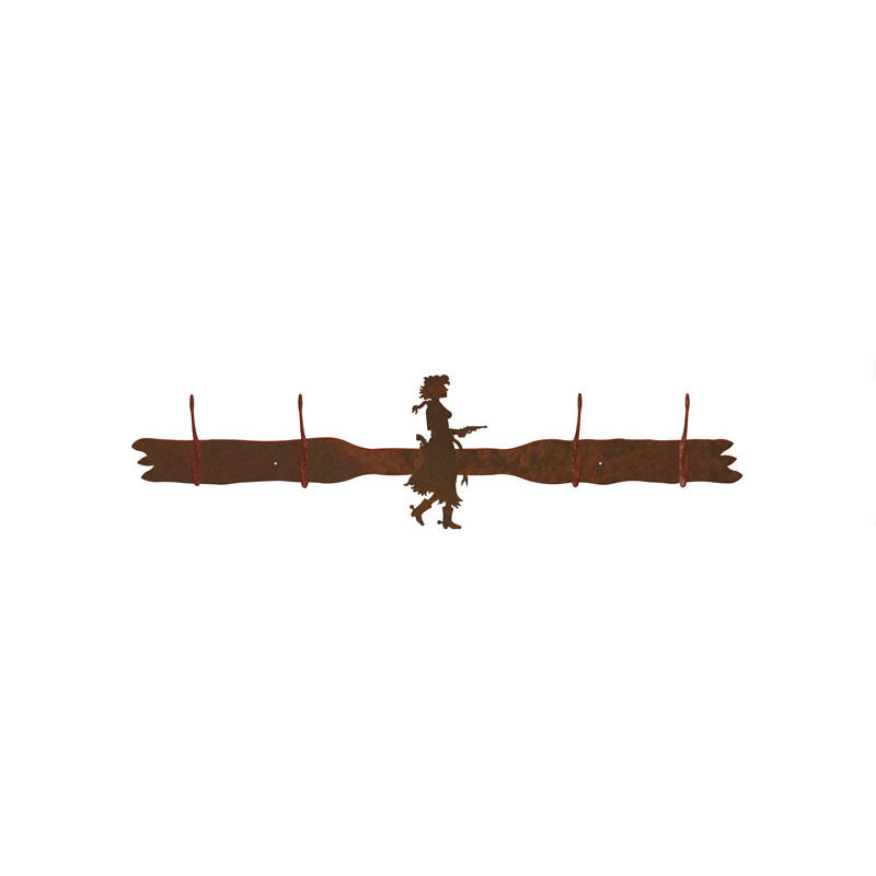 Pistol Cowgirl Four Hook
