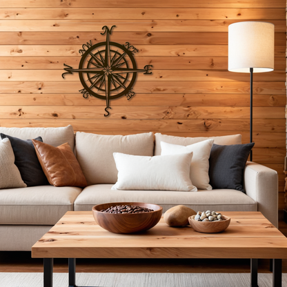 Compass Wall Art - 30"