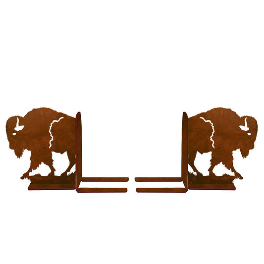 BE-5004 Buffalo Book Ends