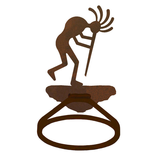 Kokopelli Towel Ring