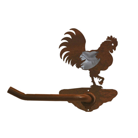 Rooster Tissue Holder Burnished