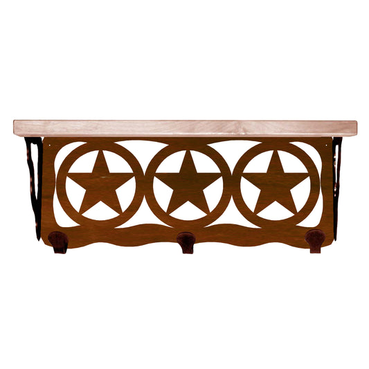 Texas Star 20" Coat Hook Shelf