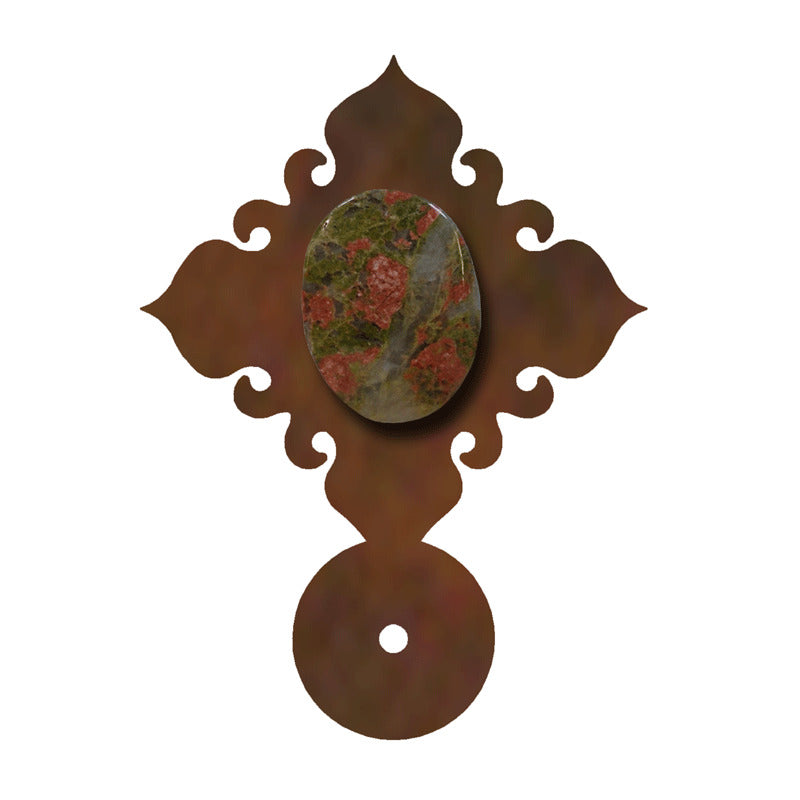 DP-1272 Unakite Stone Drawer Pull