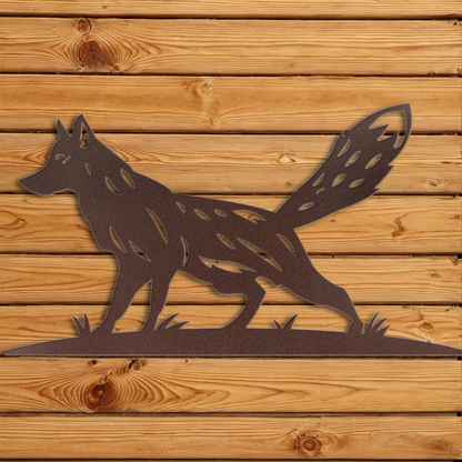 WA-1304 Redtail Fox Wall Art