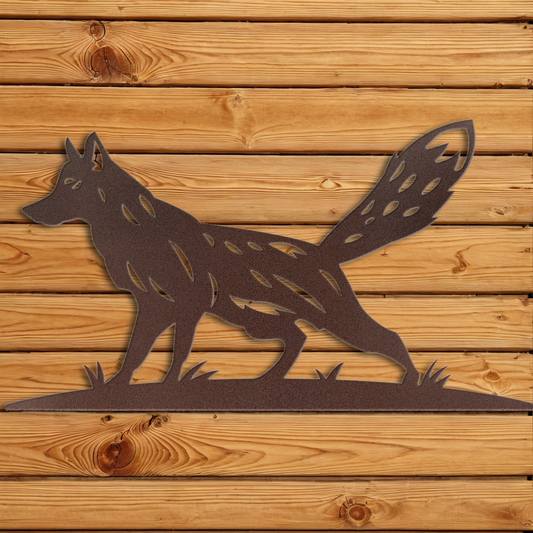 WA-1304 Redtail Fox Wall Art