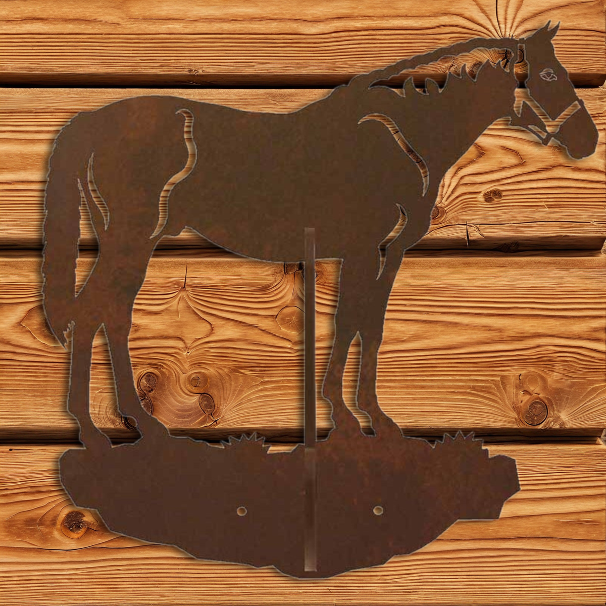 CH-5201 Bay Horse Double Coat Hook