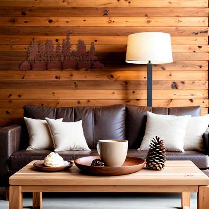 Pine Forest Scenic Five Hook