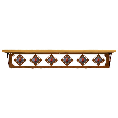 Red Jasper Stone 42" Shelf