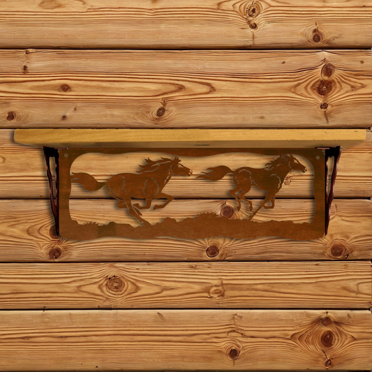 SW-6040 Running Horse 20" Shelf
