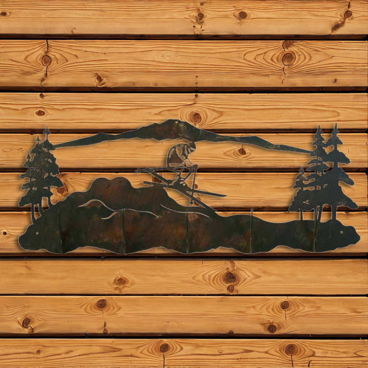 CH-6600 Skier Scenic Five Hook