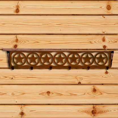 SW-5728 Texas Star 42" Coat Hook Shelf