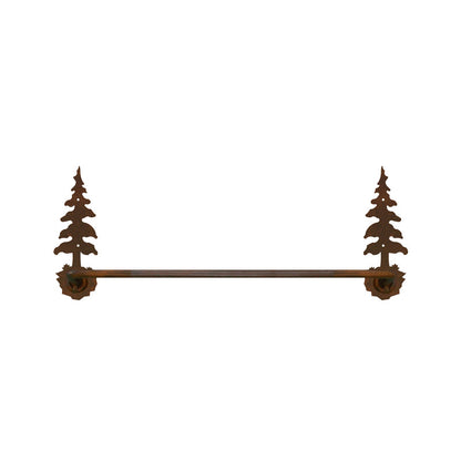 BA-8452 Pine Tree Hand Towel Bar