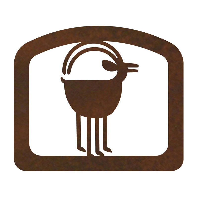LNH-1636 Ram Goat Napkin Holder