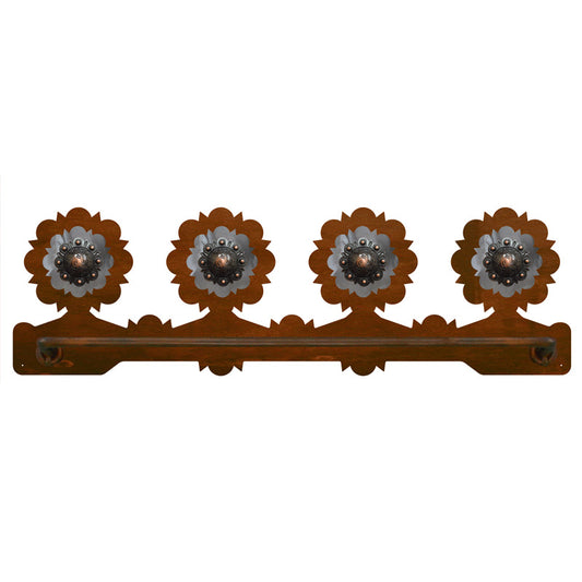 Round Pico Copper Scenic Towel Bar