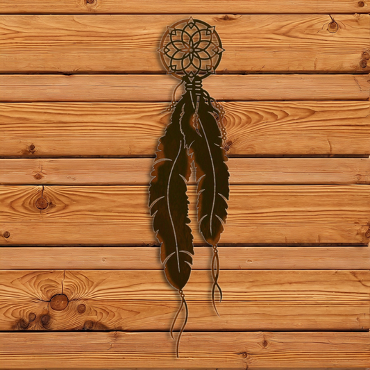 WA-3036 Feather #1 Wall Art - 30"