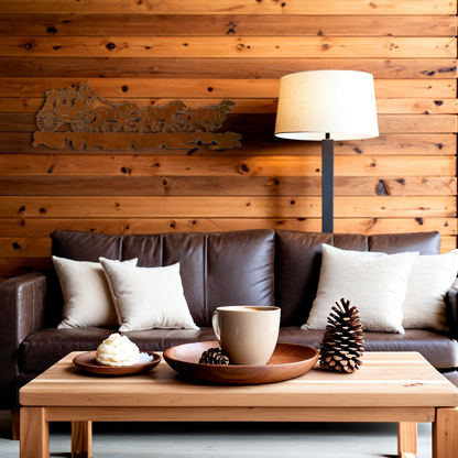 Stage Coach Wall Art - 42"