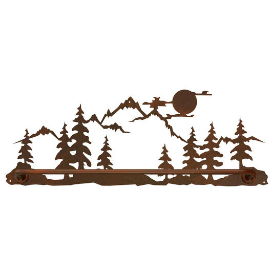 BA-8048 Mountain Scenic Towel Bar