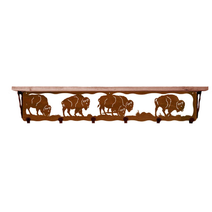 Buffalo 42" Coat Hook Shelf