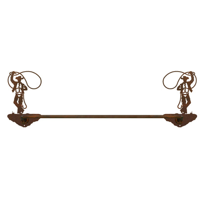 BA-8071 Roping Cowboy Towel Bar