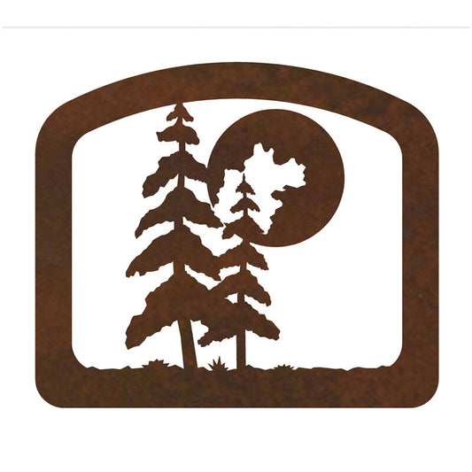 LNH-1635 Pine Trees and Moon Napkin Holder