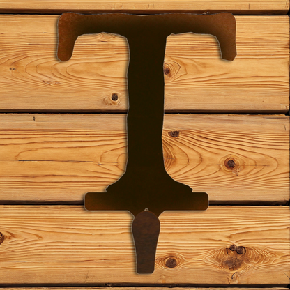 CHL-529 T Lodge Font Single Coat Hook