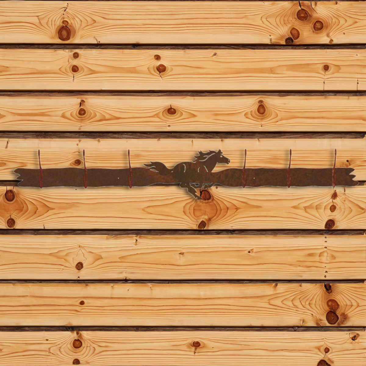 CH-5654 Running Horse Six Hook