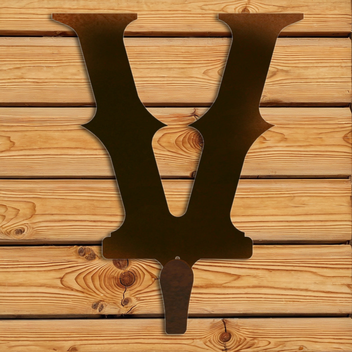 CHL-631 V Western Font Single Coat Hook