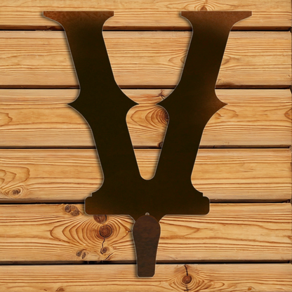 CHL-631 V Western Font Single Coat Hook