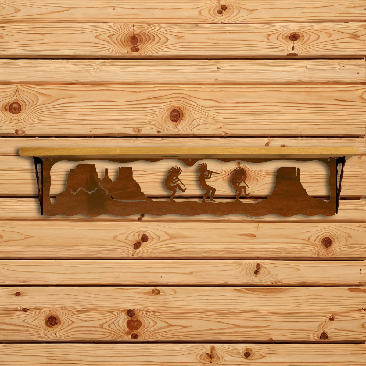 SW-7028 Kokopelli 34" Shelf