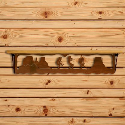 SW-7028 Kokopelli 34" Shelf