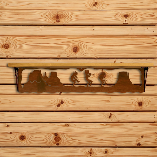 SW-7028 Kokopelli 34" Shelf