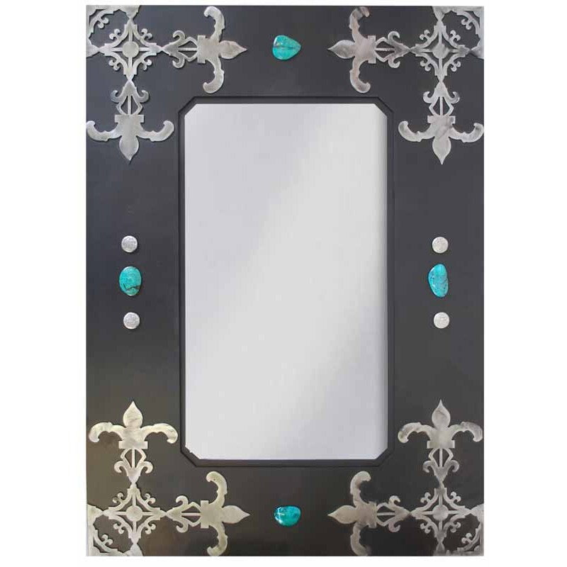 30" Fleur De Lis Mirror