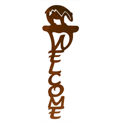 Fetish Bear Vertical Welcome Sign