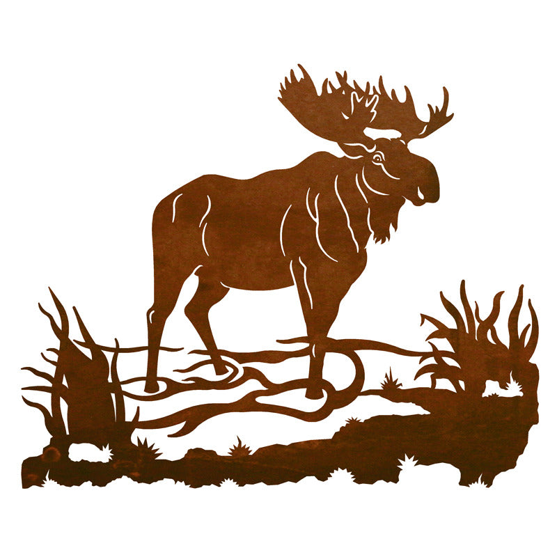 Moose Wall Art - 30"
