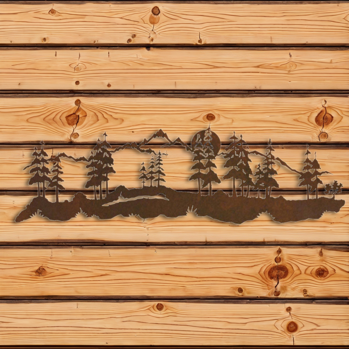 WA-4222 Midnight Moon Wall Art - 42"