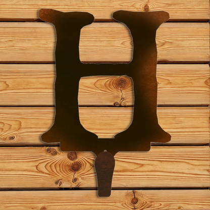 CHL-517 H Lodge Font Single Coat Hook