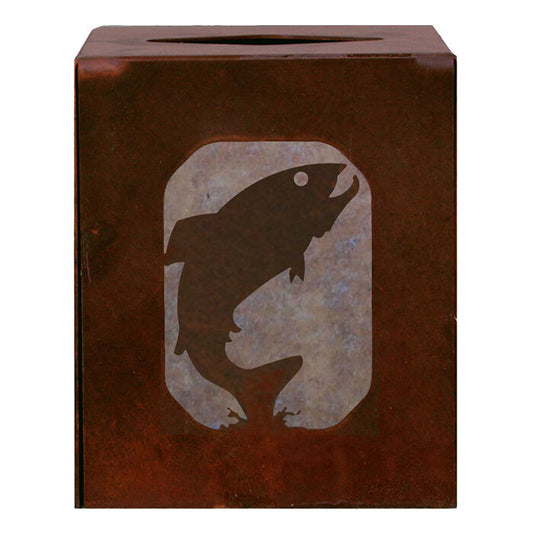 TC-9276 Fish Square Tissue Box Cover