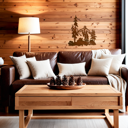 Skier Wall Art - 30"